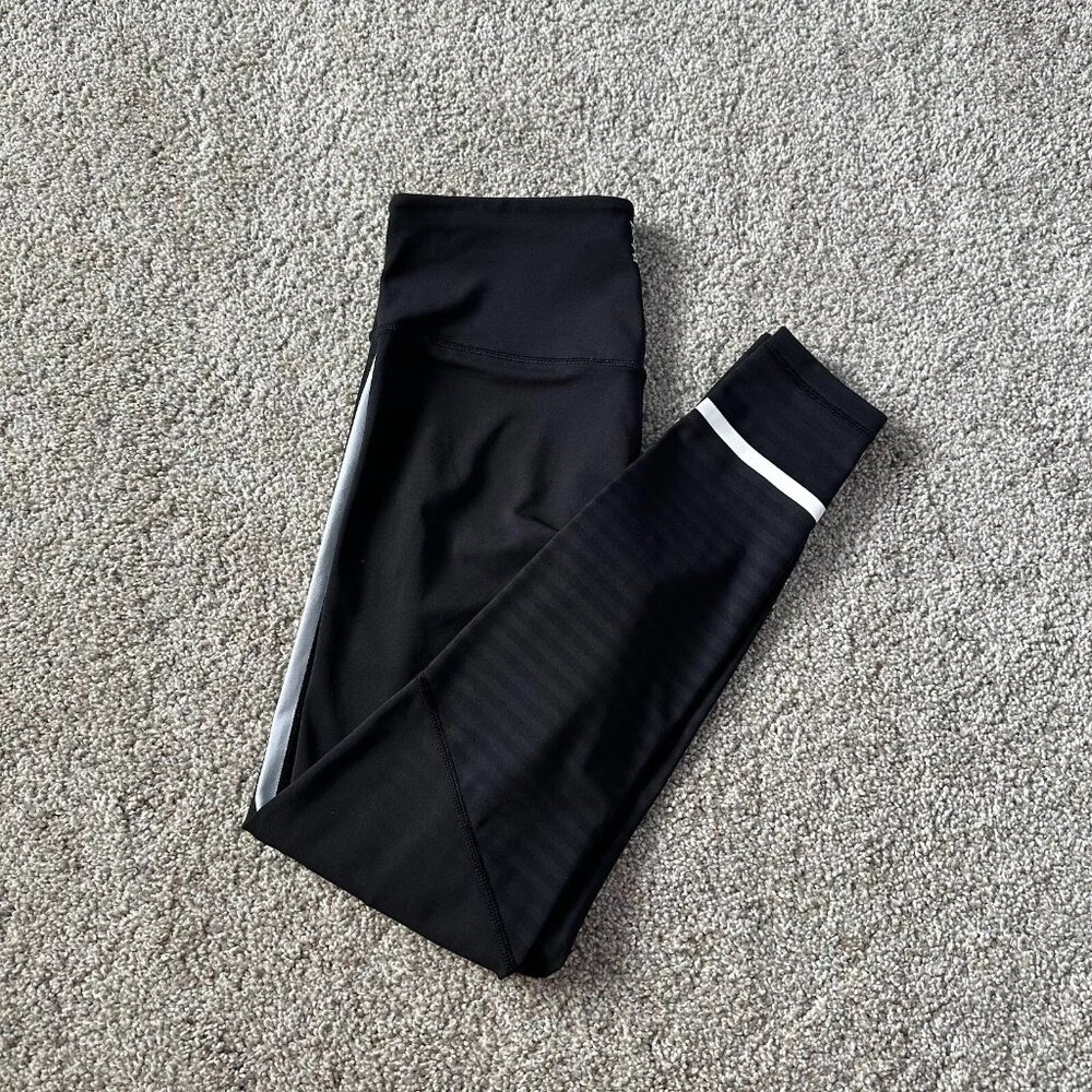 lilybod leggings black & white trim 🤍 s